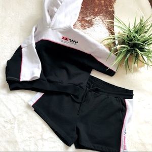 Kendall & Kylie Shorts and Crop Loungewear Set